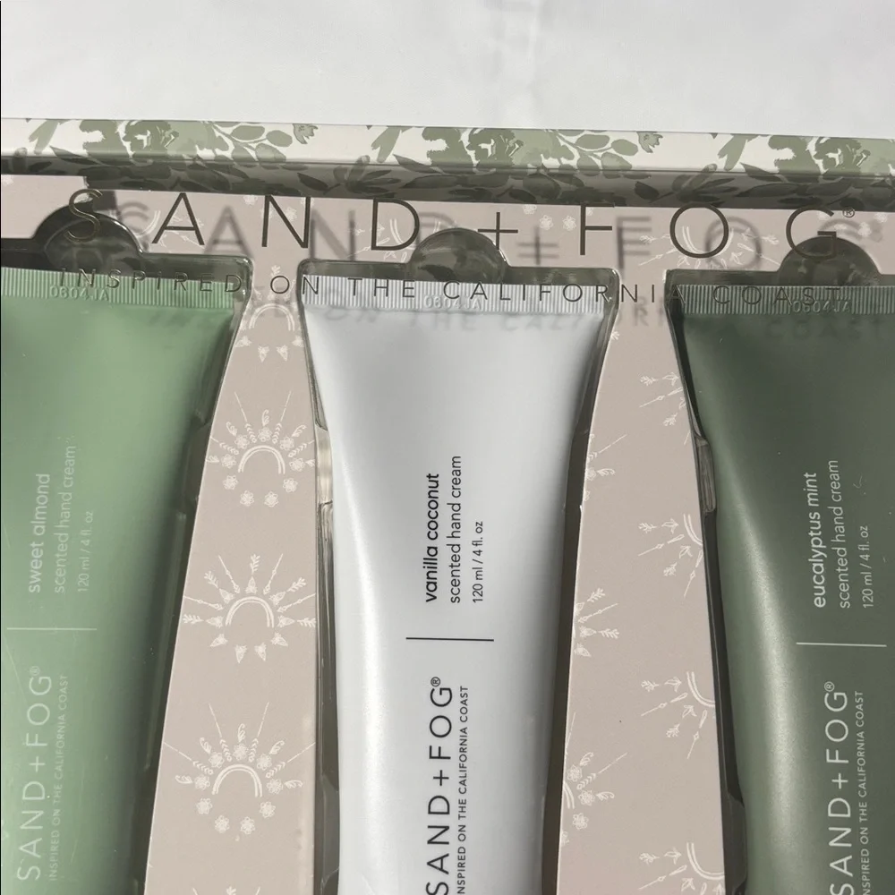 Sand + Fog Hand Cream Trio Set